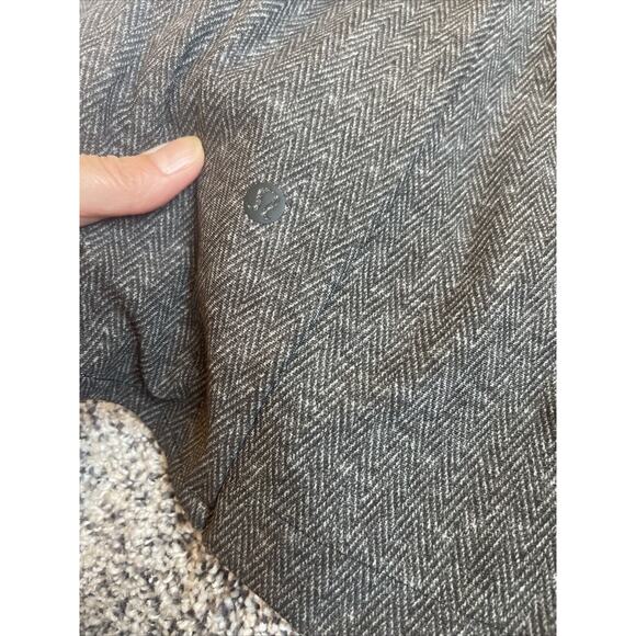 Lululemon TrailBlazer Herringbone Jacket Men's Medium Zip Button Travel Work - Picture 11 of 11